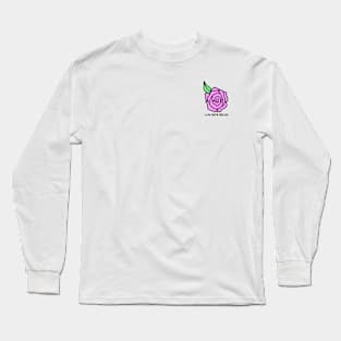 Pink Rose Tee Long Sleeve T-Shirt